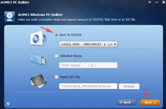 Как скопировать файлы с рабочего стола, если Windows 7, 8, 8.1 не запускается или как скачать Live CD AOMEI PE Builder и как им пользоваться