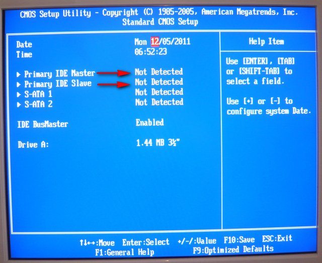 Причины, по которым жёсткий диск не определяется в BIOS