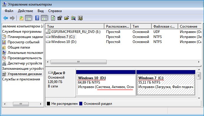 Какой тип хранилища предназначен для исключительного использования операционной системой Windows 7 и защищен системой? Как его можно устранить в Windows 7, Windows 8.1 и Windows 10?
