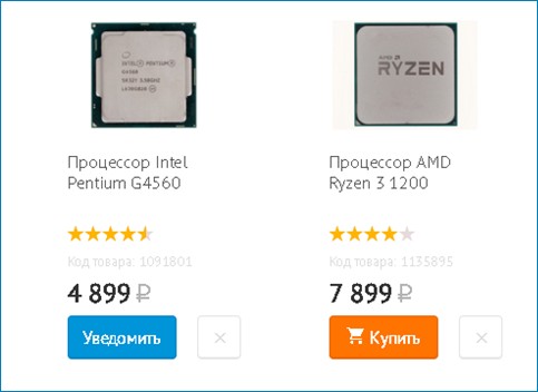 Чем заменить пропавший из продажи процессор Intel Pentium G4560? Конечно AMD Ryzen 3 1200!