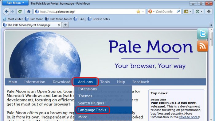 Какой браузер лучше для слабых компьютеров – современный Mozilla Firefox или проект на базе его старого движка Pale Moon