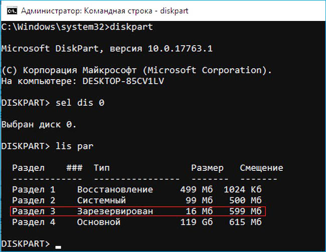 Что такое msr зарезервировано