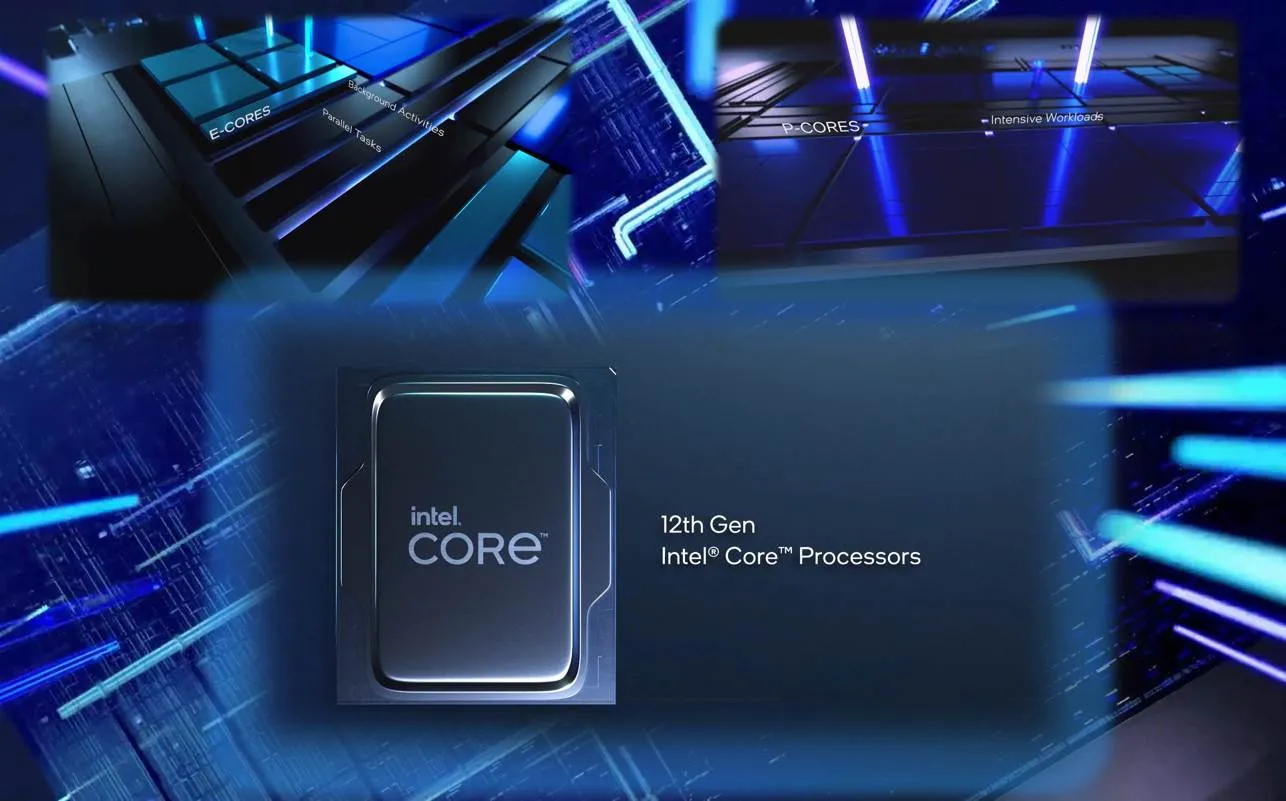 Вышли процессоры Intel Core 12-го поколения Alder Lake
