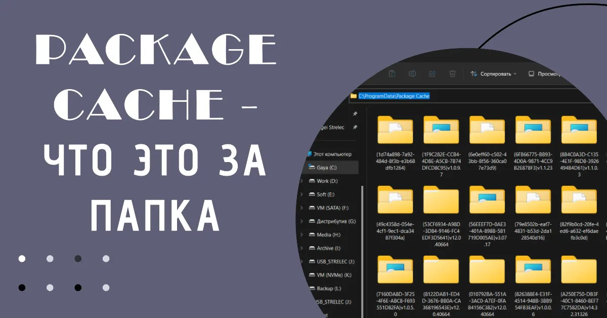 Package Cache - что это за папка