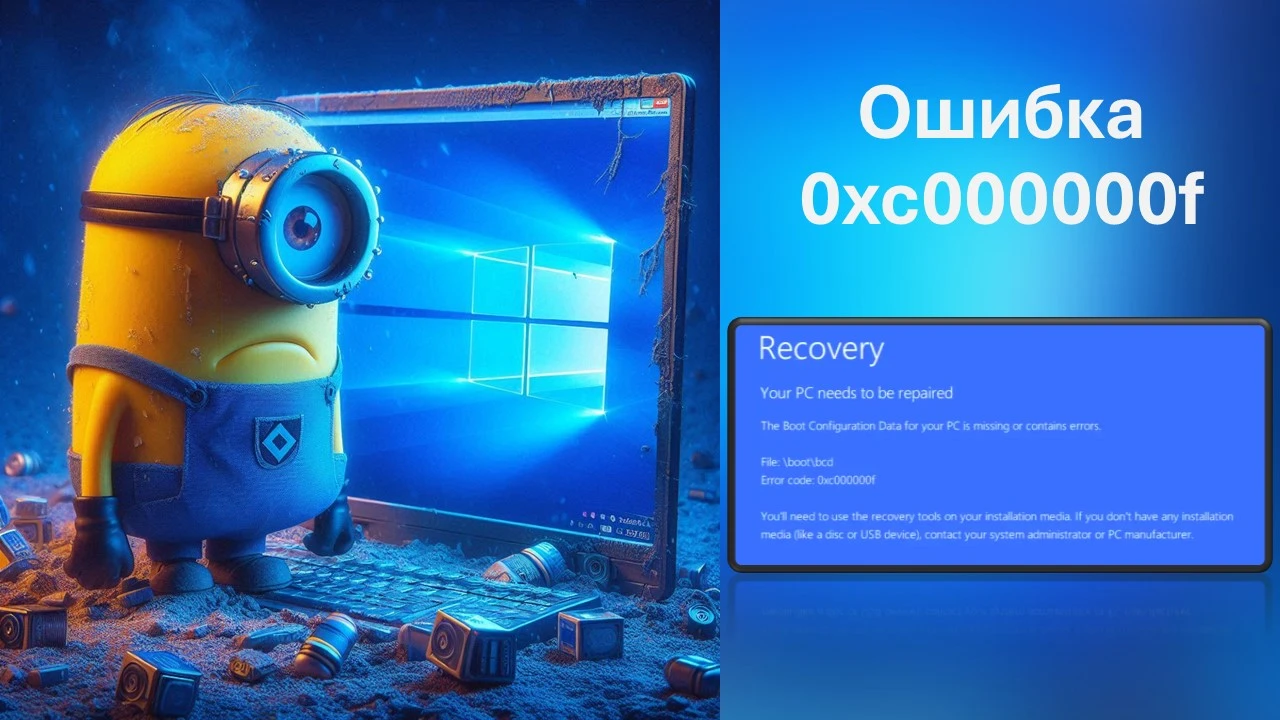 Ошибка 0xc000000f