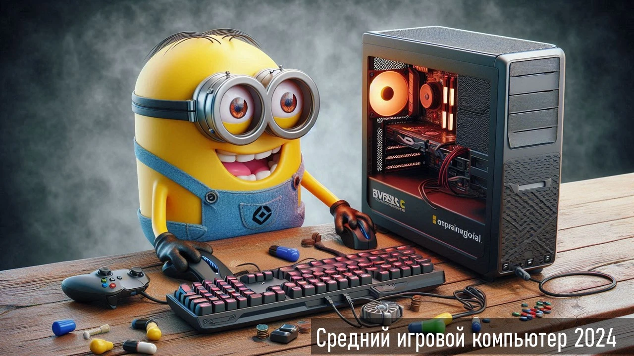 Средний игровой компьютер 2024