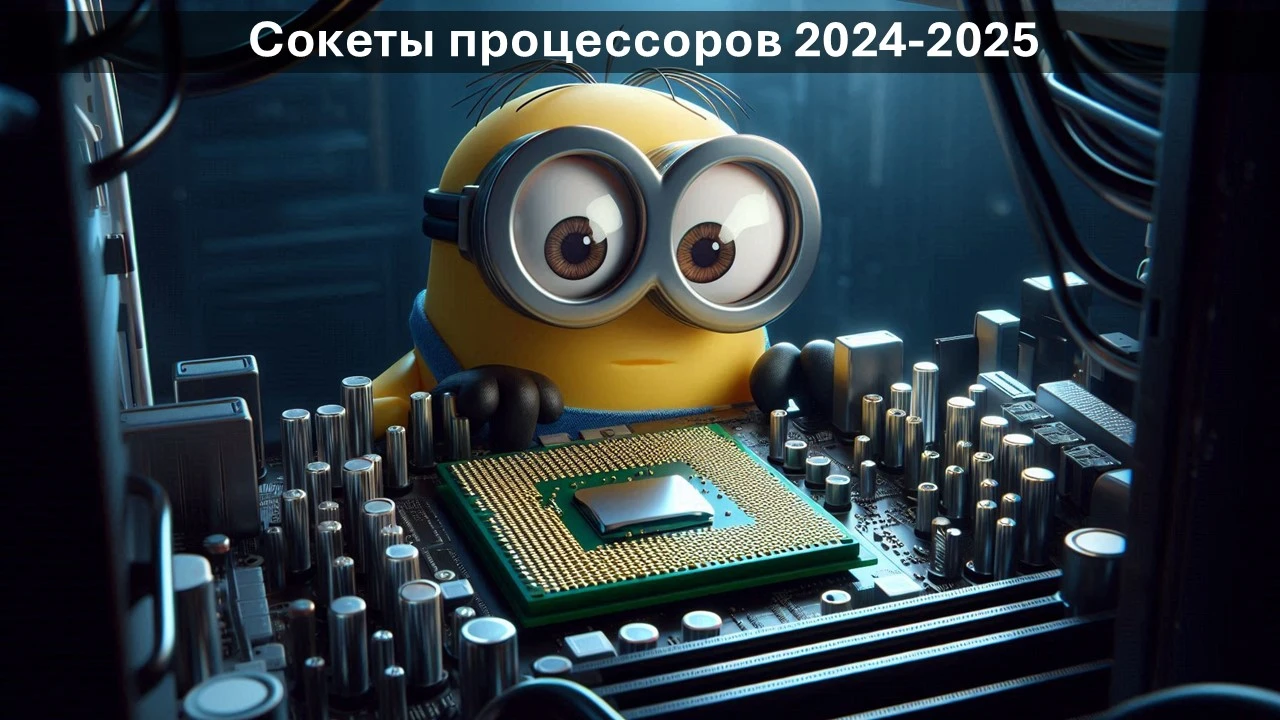 Сокеты процессоров 2024-2025